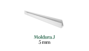 Moldura J 5mm