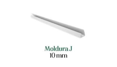 Moldura J 10mm